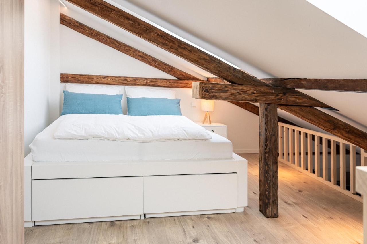 Crest - Riverside Lofts Mit Parken I Balkon I Kueche I Regendusche Passau Ngoại thất bức ảnh