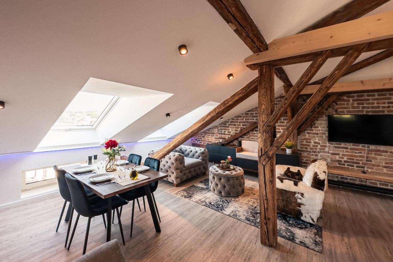 Crest - Riverside Lofts Mit Parken I Balkon I Kueche I Regendusche Passau Ngoại thất bức ảnh