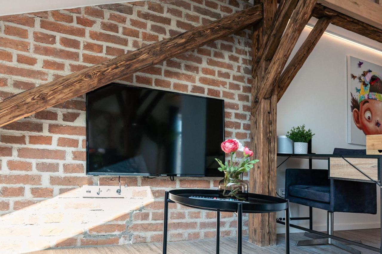 Crest - Riverside Lofts Mit Parken I Balkon I Kueche I Regendusche Passau Ngoại thất bức ảnh