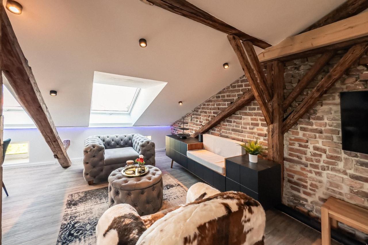 Crest - Riverside Lofts Mit Parken I Balkon I Kueche I Regendusche Passau Ngoại thất bức ảnh