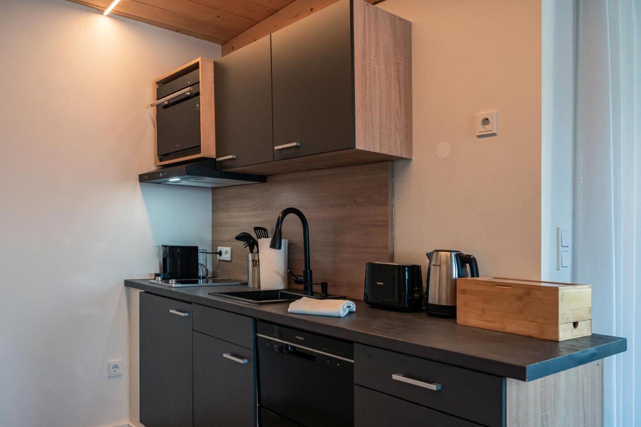 Crest - Riverside Lofts Mit Parken I Balkon I Kueche I Regendusche Passau Ngoại thất bức ảnh