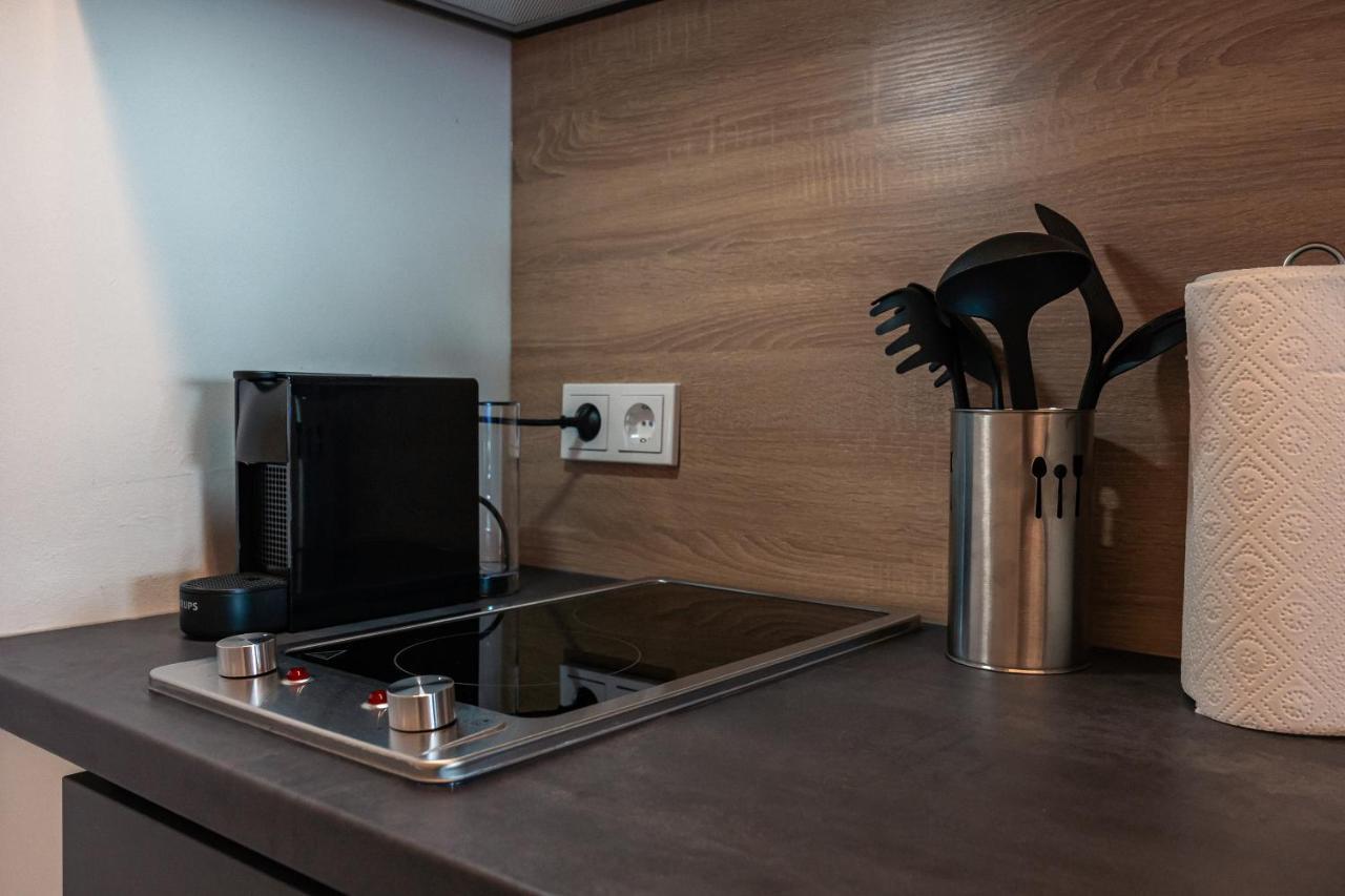 Crest - Riverside Lofts Mit Parken I Balkon I Kueche I Regendusche Passau Ngoại thất bức ảnh