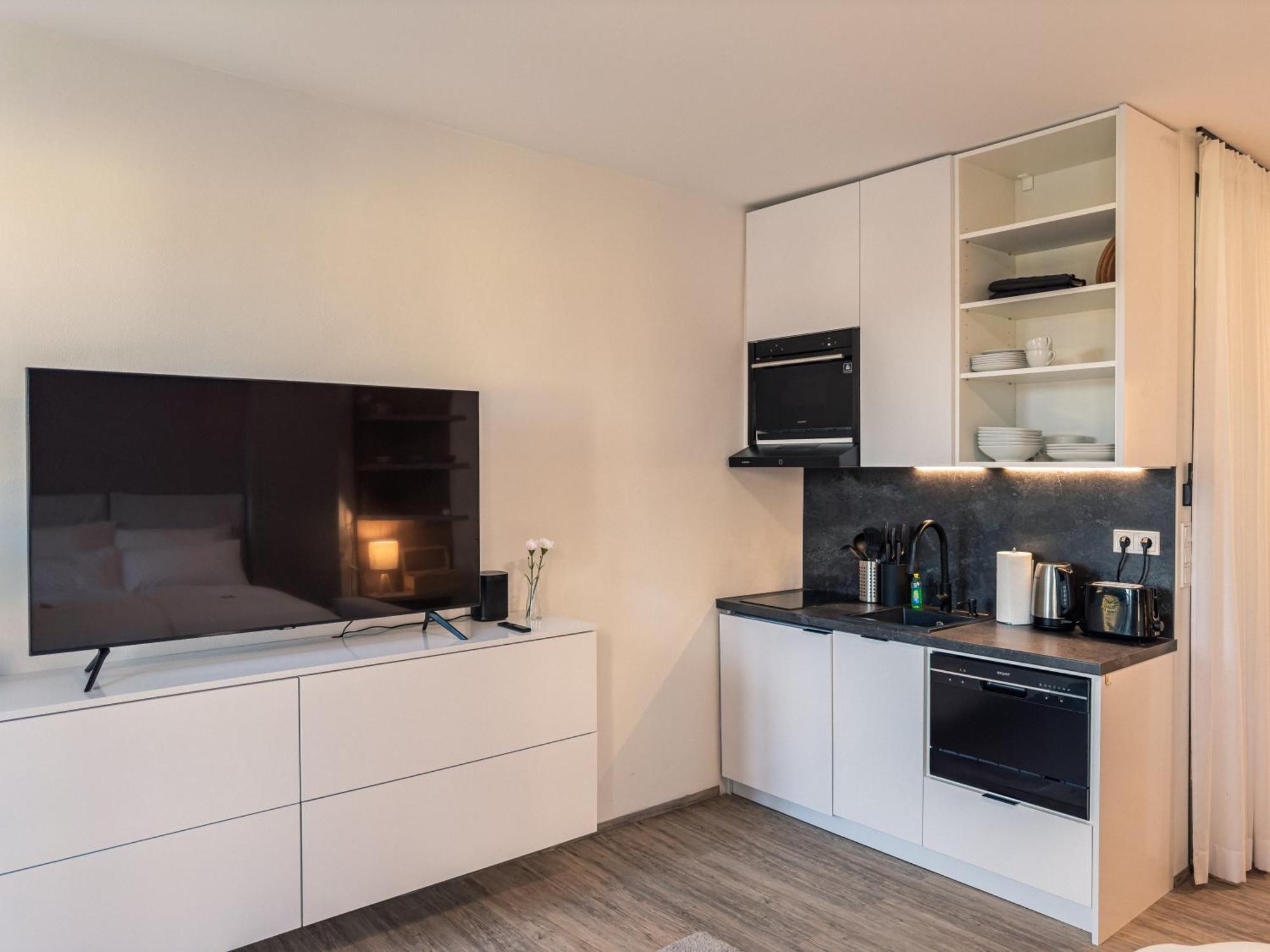 Crest - Riverside Lofts Mit Parken I Balkon I Kueche I Regendusche Passau Ngoại thất bức ảnh