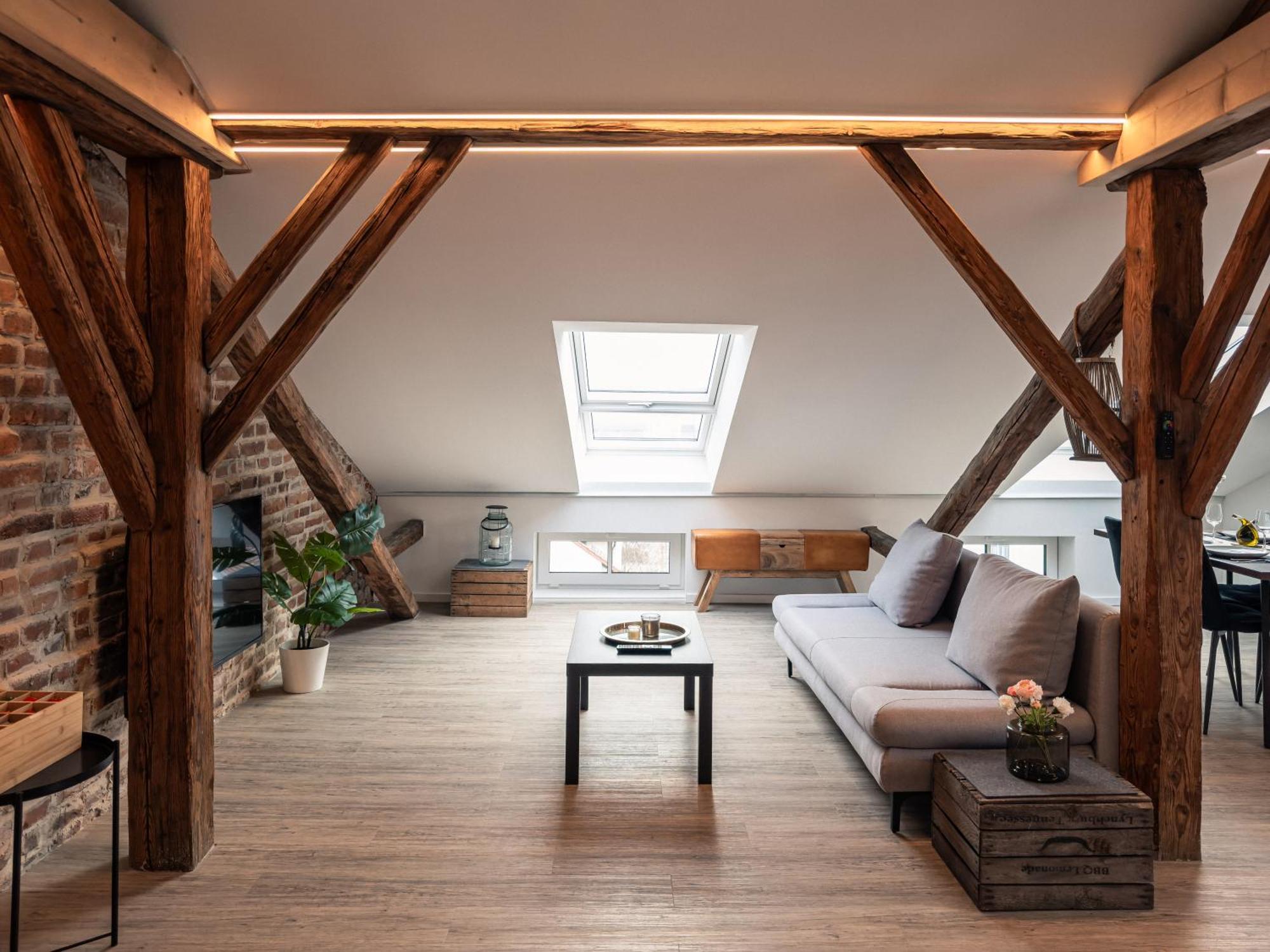 Crest - Riverside Lofts Mit Parken I Balkon I Kueche I Regendusche Passau Ngoại thất bức ảnh