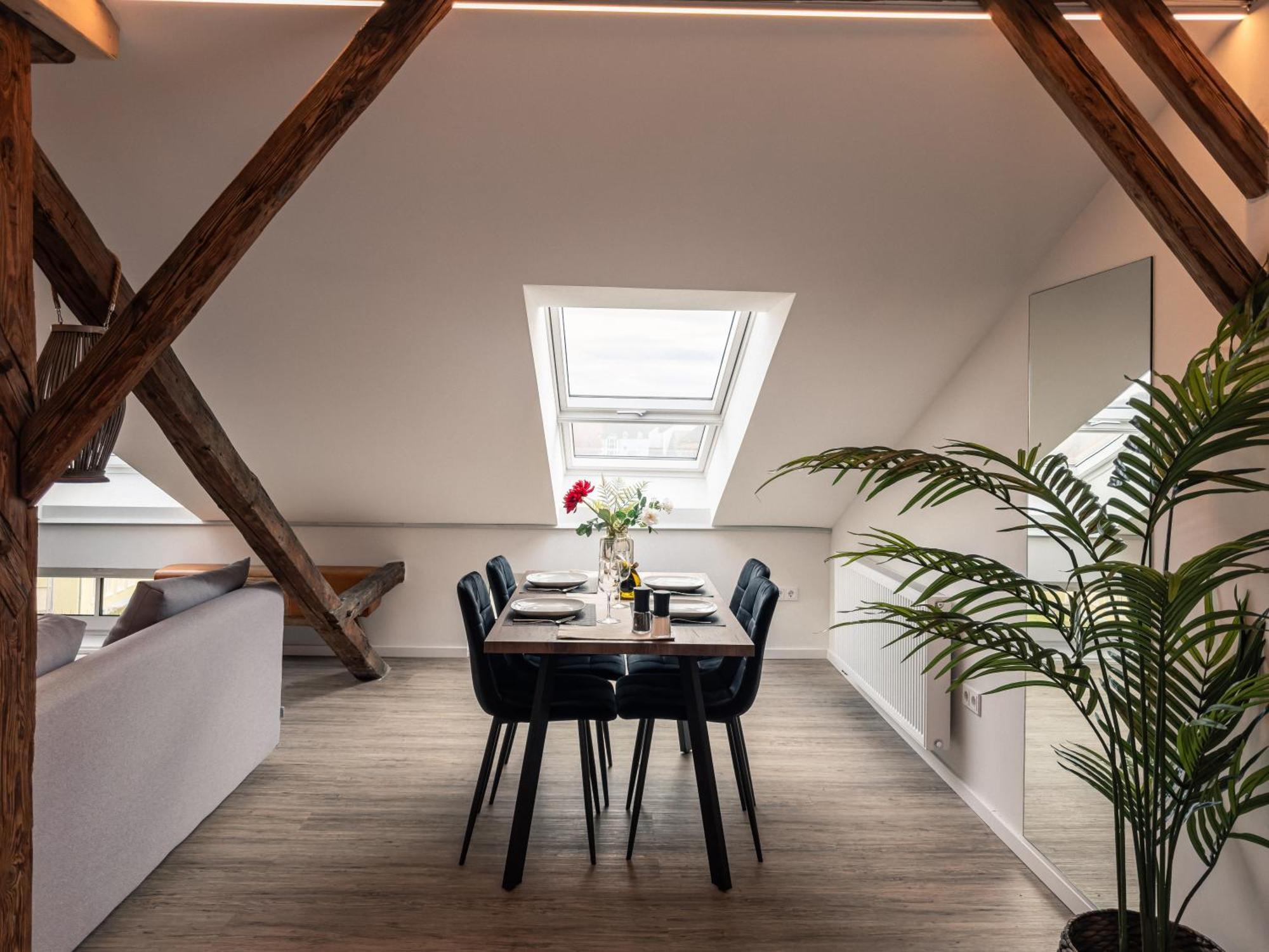 Crest - Riverside Lofts Mit Parken I Balkon I Kueche I Regendusche Passau Ngoại thất bức ảnh